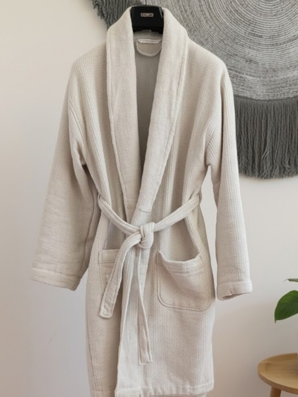 Haven Cozy Cream Bathrobe